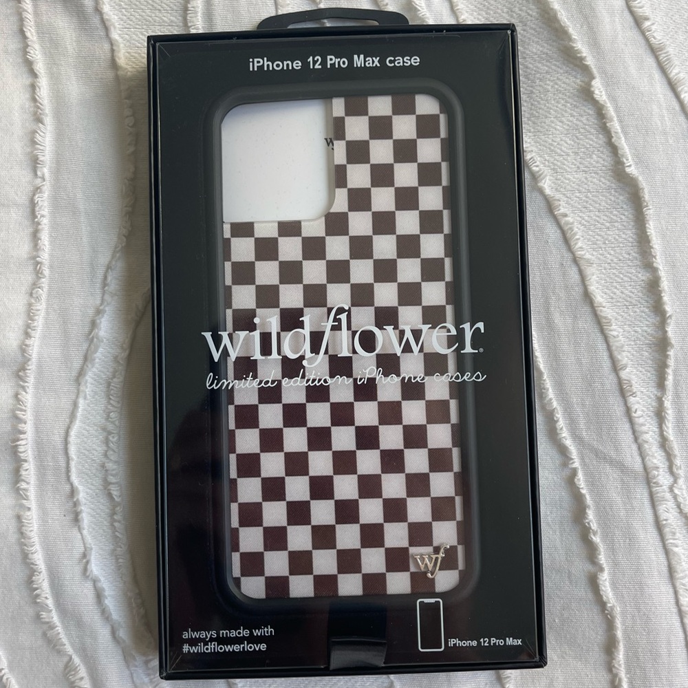 Brand new iPhone 12 pro max Wildflower case